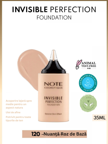 Invisible Perfection Foundation - 120 natural ivory
