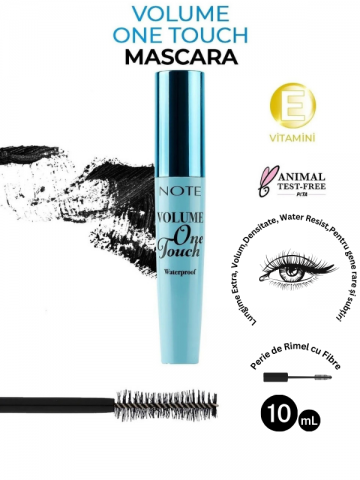 NOTE ONE TOUCH MASCARA WATERPROOF