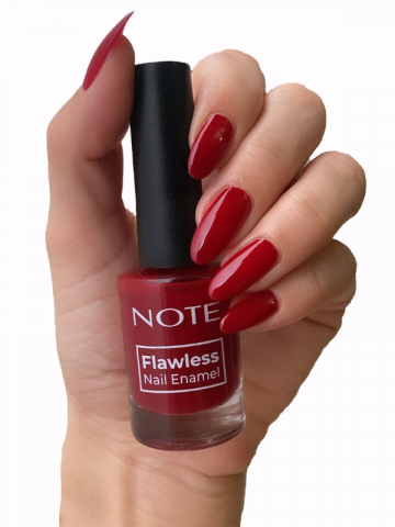 FLAWLESS NAIL ENAMEL 102  Red Wine- Rosu