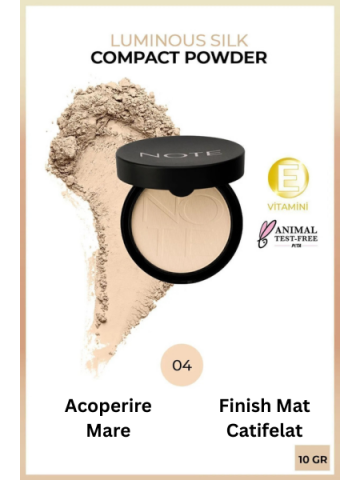 Pudră Compactă cu Finish Mat - 04 Sand