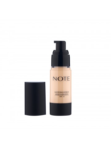 Fond de ten cu finish mat și acoperire extremă Mattifying Extreme Wear SPF 15 -129 PEACH BEIGE
