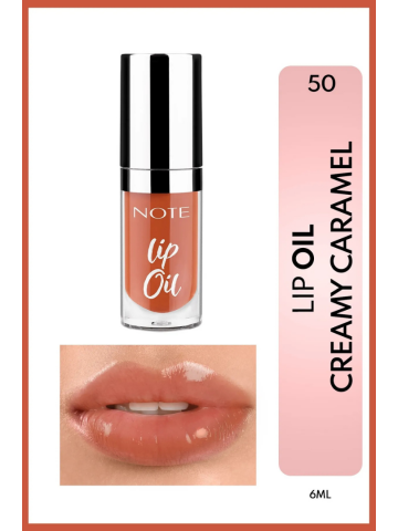 Note Lip Oil 50 Creamy Caramel oferă un luciu natural, o hidratare profundă și o textură nelipicioasă. Conține ulei de avocado,