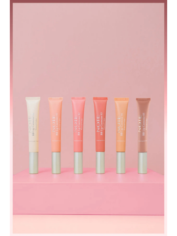 Note BB Lip Corrector 02 hidratează, uniformizează culoarea buzelor și oferă un luciu natural roz. Cu peptide pentru volum, unt