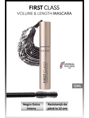 First Class Mascara – Volum Intens & Alungire