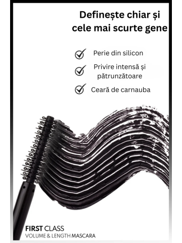 First Class Mascara – Volum Intens & Alungire