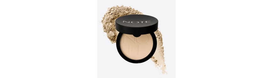 Note Luminous Silk Compact Powder – Pudră Compactă Mată și Luminoasă, 10 g