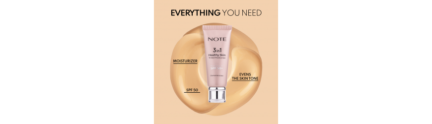Tinted Moisturizer – Fond de Ten, Hidratant și Protecție Solară SPF 50